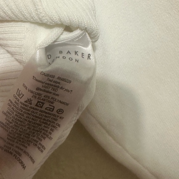 TED BAKER Cropped Cardigan Size 4 (Large) - Picture 4 of 8